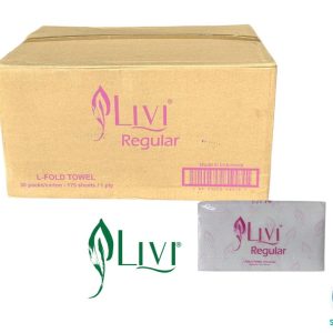 Livi Regular Hand Towel Interfold (34 GSM) H31