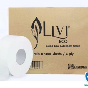 Livi  Eco Jumbo Roll Tissue (14.3gsm) J11